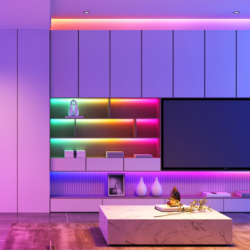 Govee - M1 PRO PREMIUM Inteligentna RGBICW+ LED listwa przedłużająca 1m Wi-Fi Matter