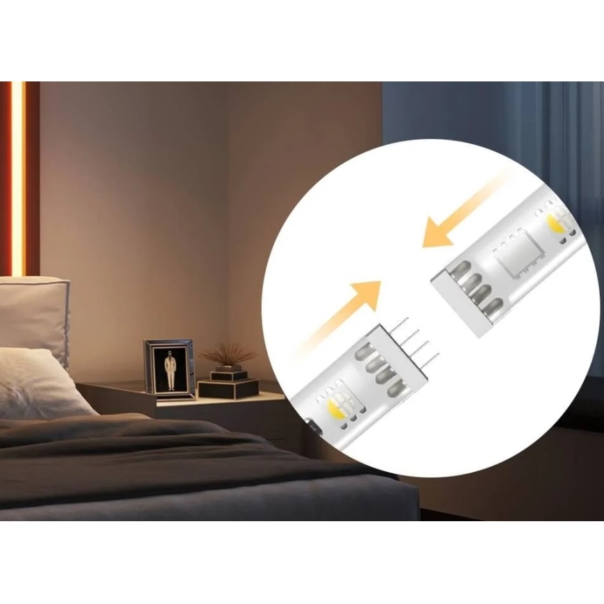 Govee - M1 PRO PREMIUM Inteligentna RGBICW+ LED listwa przedłużająca 1m Wi-Fi Matter