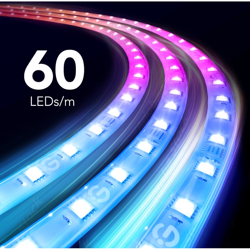 Govee - M1 PRO PREMIUM Inteligentny RGBICW+ LED Taśma 2m Wi-Fi Matter