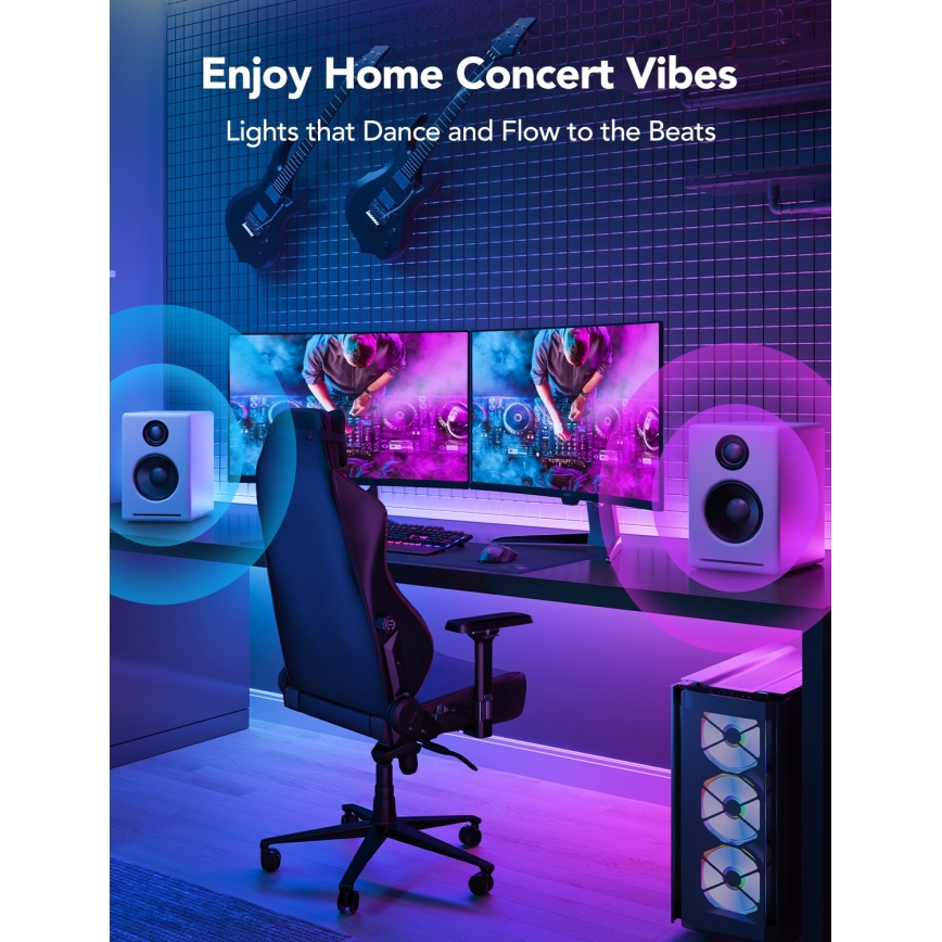 Govee - M1 PRO PREMIUM Inteligentny RGBICW+ LED Taśma 2m Wi-Fi Matter