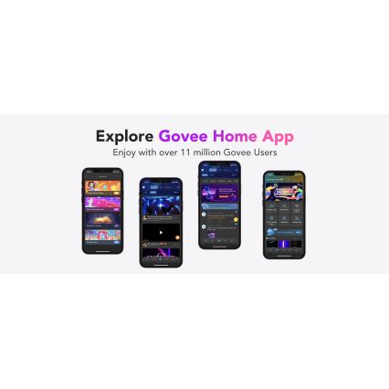 Govee - M1 PRO PREMIUM Inteligentny RGBICW+ LED Taśma 2m Wi-Fi Matter