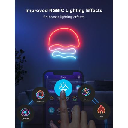 Govee - Neon 2 MATTER giętka taśma LED 3m RGBIC Wi-Fi