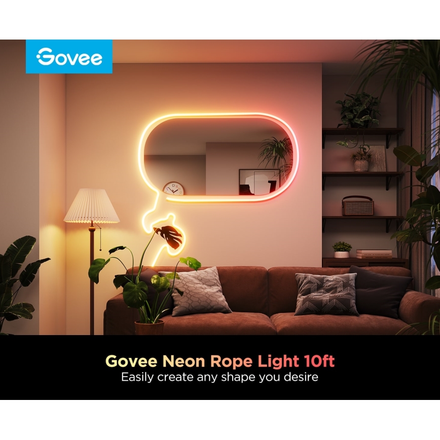Govee - Neon 2 MATTER giętka taśma LED 3m RGBIC Wi-Fi