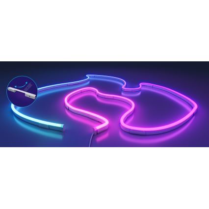 Govee - Neon 2 MATTER zginana LED taśma 3m RGBIC Wi-Fi IP67