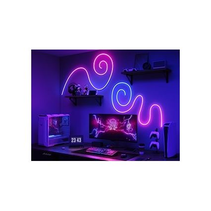 Govee - Neon 2 MATTER zginana tasma LED 5m RGBIC Wi-Fi IP67