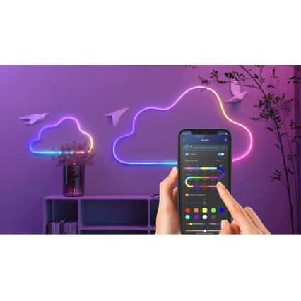 Govee - Neon SMART zginana LED taśma RGBIC 2m Wi-Fi IP67