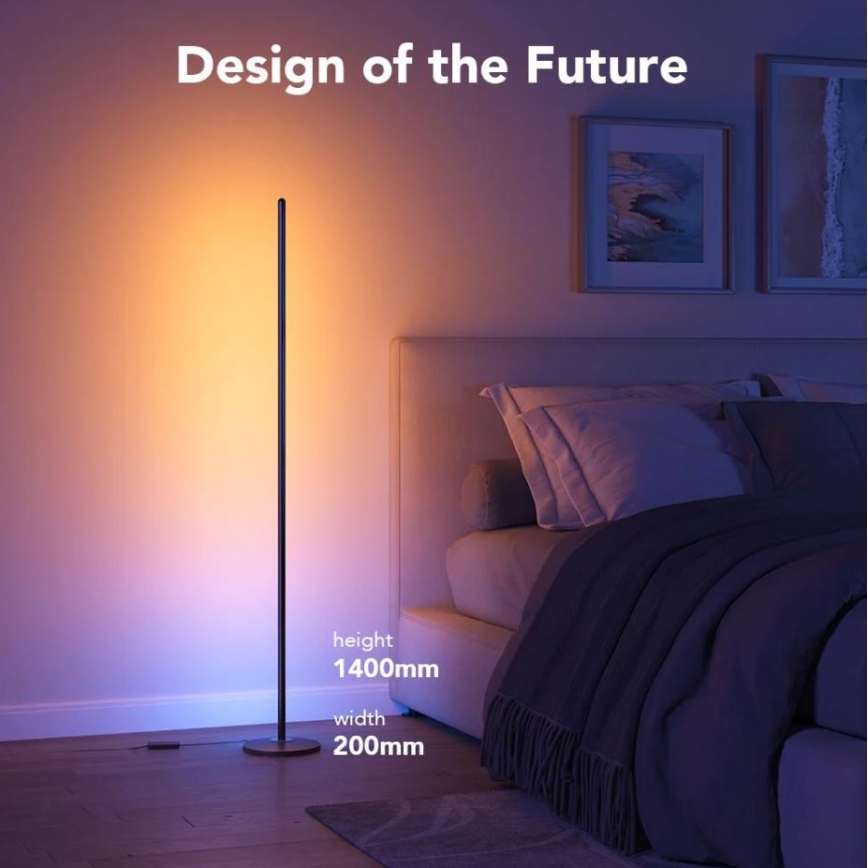 Govee - RGBICW Inteligentny Narożnik Floor Lamp Wi-Fi