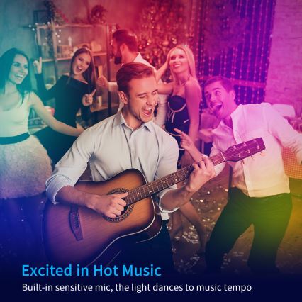 Govee - Ściemnialna taśma LED RGB SMART LED/36W/24V 10m Wi-Fi