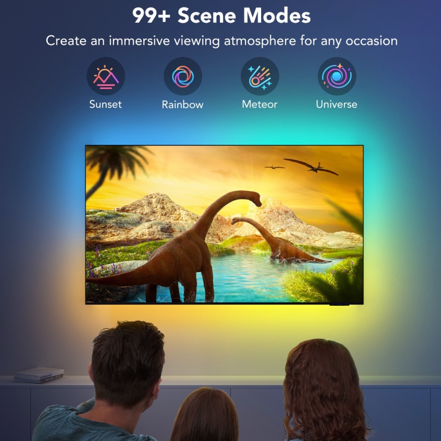 Govee - SMART podświetlenie LED RGBIC do telewizora 40-50 z Wi-Fi