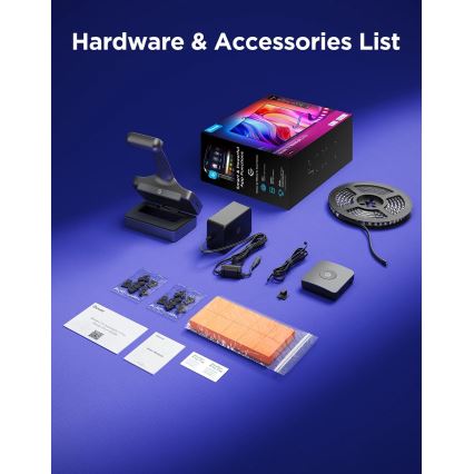 Govee - TV Backlight 3 Pro 75-85 SMART podświetlenie LED RGBIC z Wi-Fi