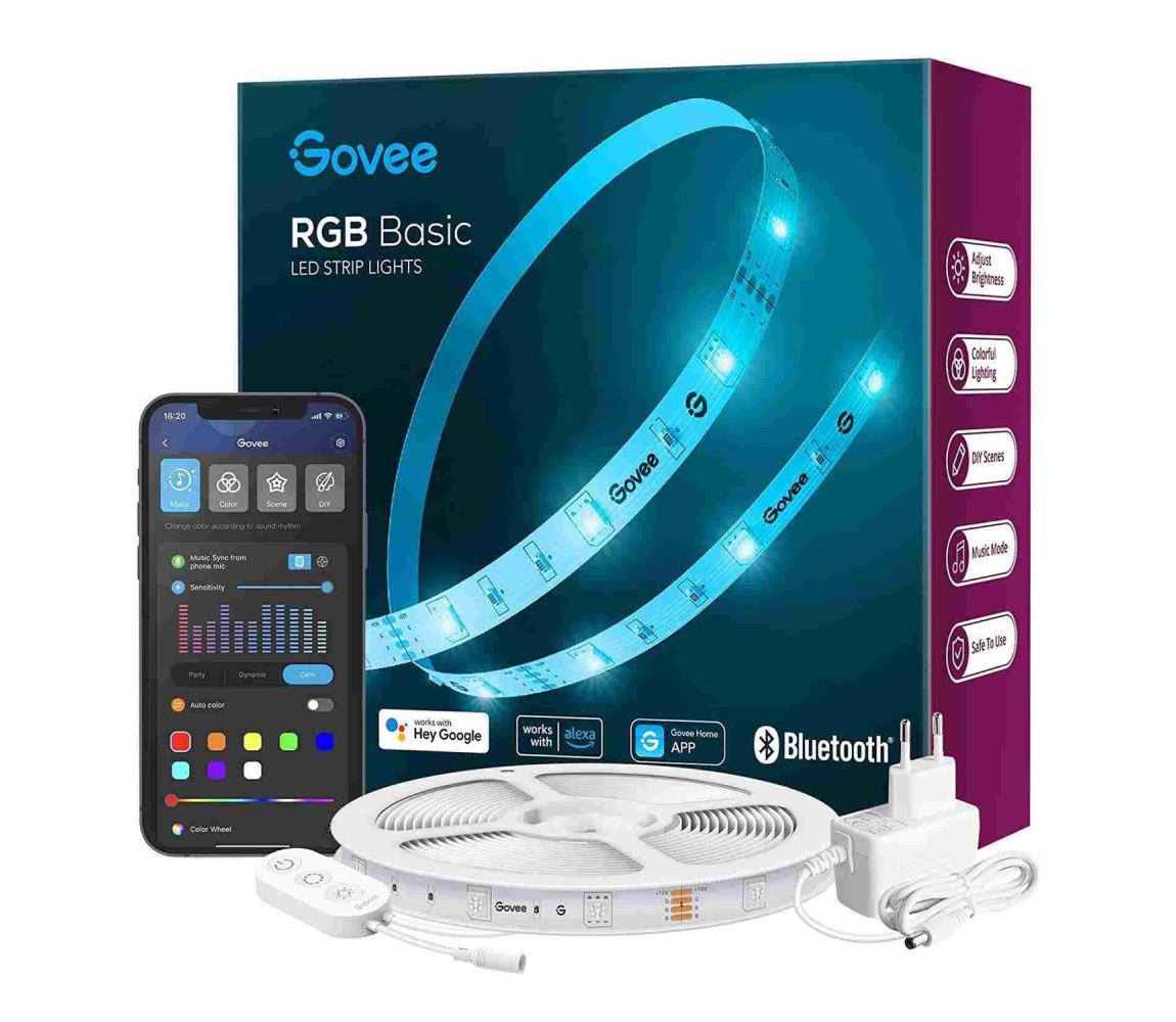Govee - Wi-Fi RGB Inteligentna taśma LED 5m