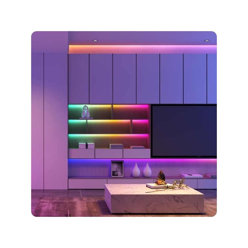 Govee - Wi-Fi RGBIC Inteligentna taśma PRO LED 5m - wyjątkowa trwałość