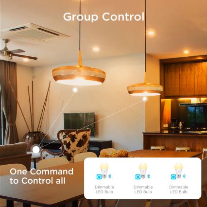 Govee - Zestaw 2x ściemnialna żarówka LED Smart MATTER A60 E27/9W/230V 2700-6500K Wi-Fi