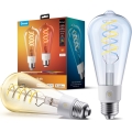 Govee - Zestaw 2x LED RGBWW ściemnialna żarówka Smart MATTER ST64 E27/5W/230V 2700-6500K Wi-Fi