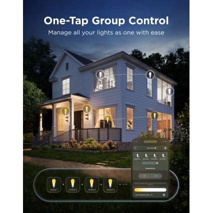 Govee - Zestaw 2x LED RGBWW ściemnialna żarówka Smart MATTER ST64 E27/5W/230V 2700-6500K Wi-Fi