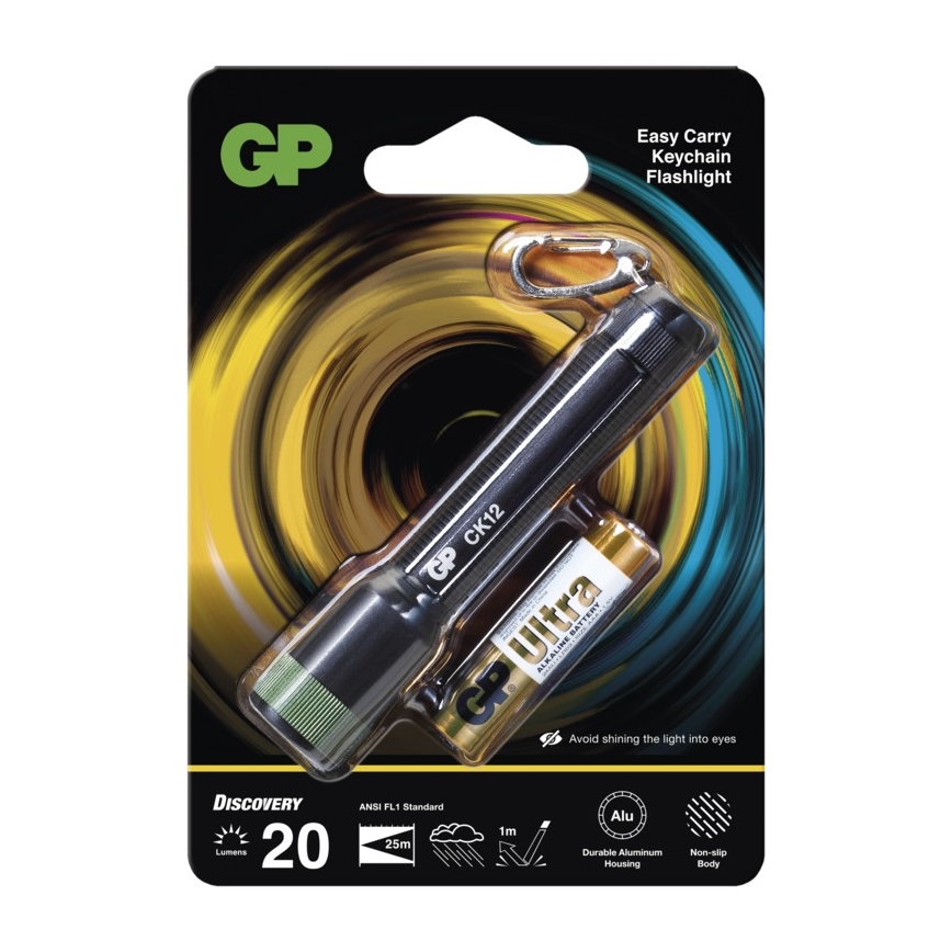 GP LED Latarka breloczek DISCOVERY CK12 LED/1xAAA