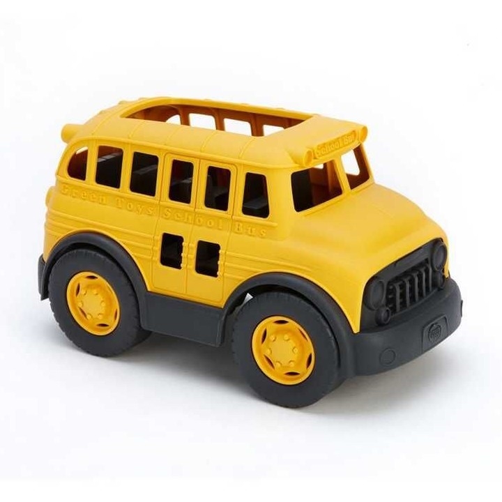Green Toys - Autobus szkolny żółty/czarny