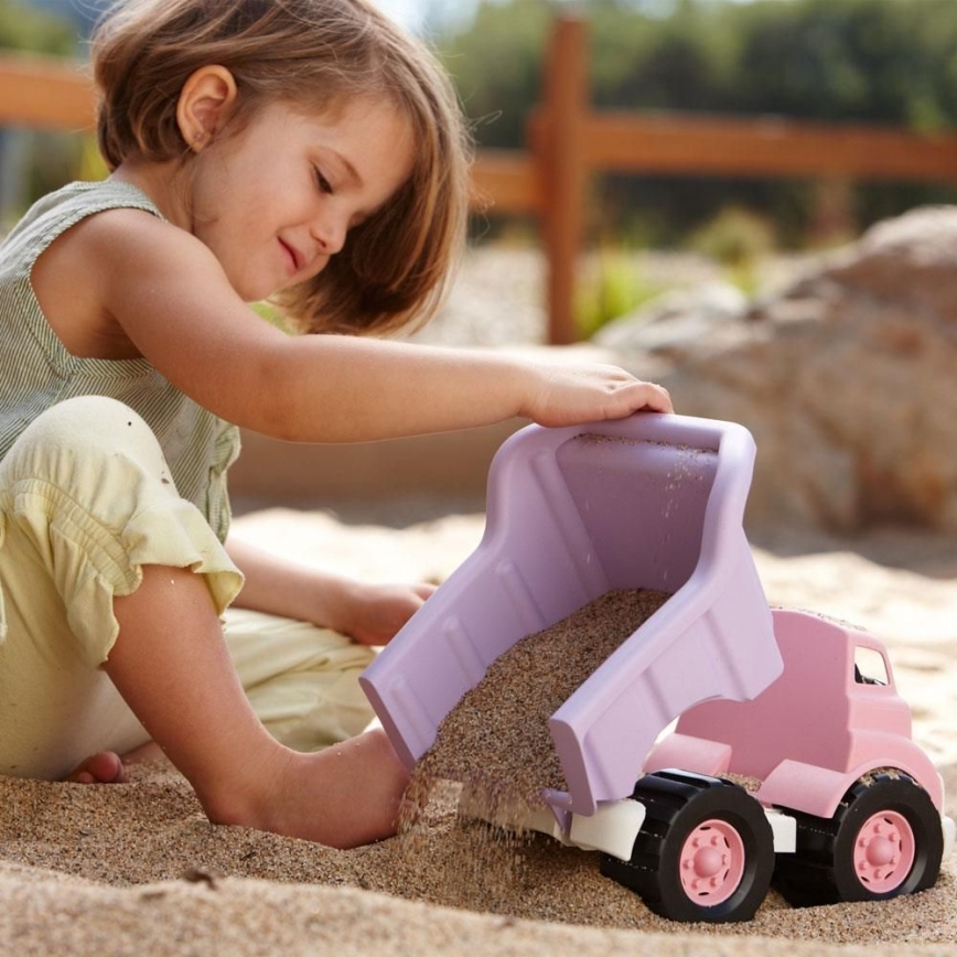 Green Toys - Ciężarówka wywrotka fioletowy/różowy