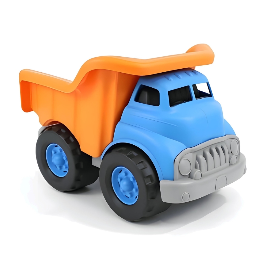 Green Toys - Ciężarówka wywrotka pomarańczowy/niebieski