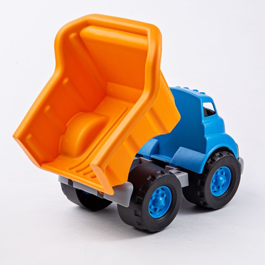 Green Toys - Ciężarówka wywrotka pomarańczowy/niebieski