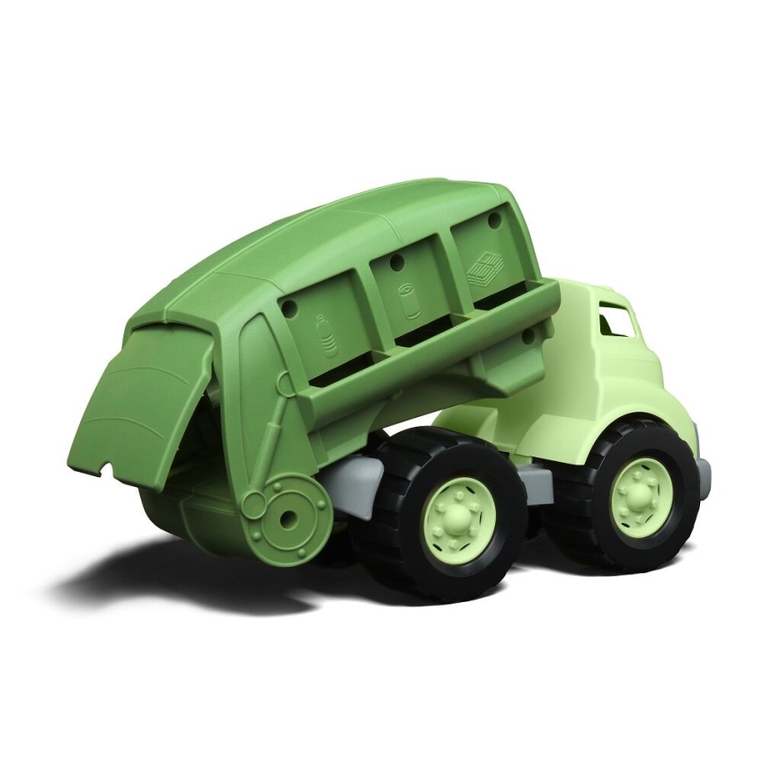 Green Toys - Śmieciarki do recyklingu zielony