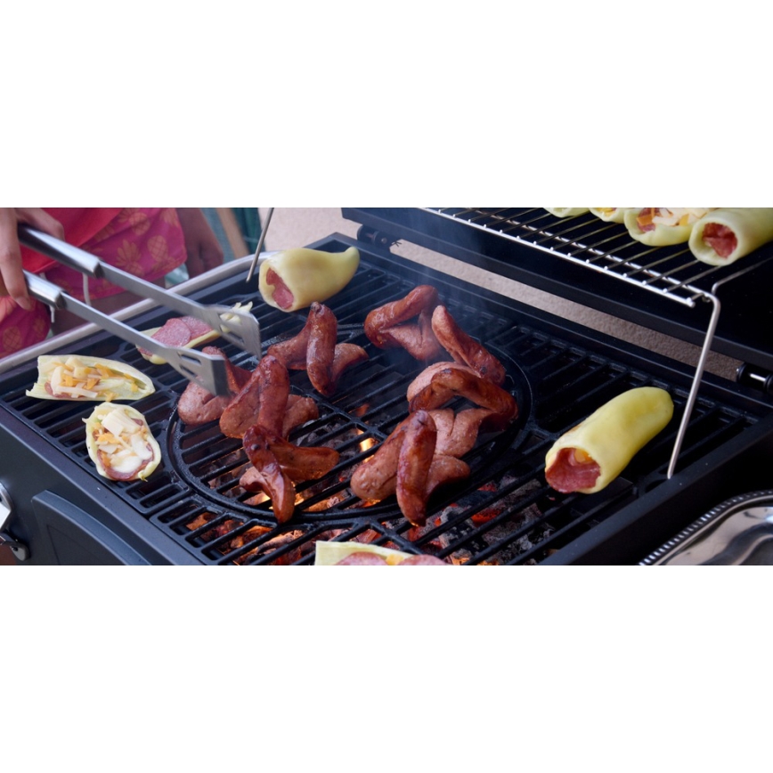 Grill na węgiel drzewny czarny