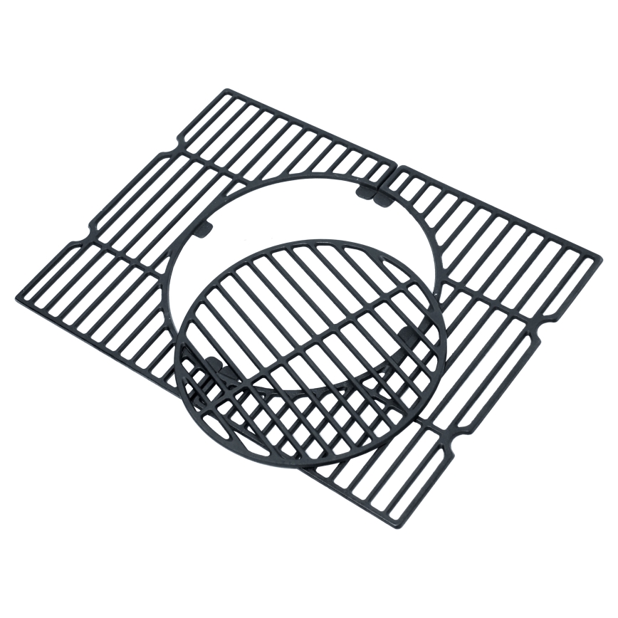 Grill na węgiel drzewny czarny