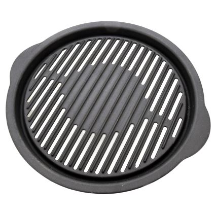Grill stołowy na węgiel drzewny 4xAA/USB czarny