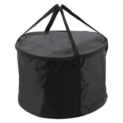 Grill stołowy na węgiel drzewny 4xAA/USB czarny