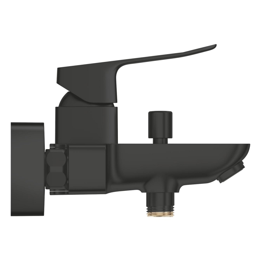 GROHE 1018722430 - Czarna bateria wannowa DICE
