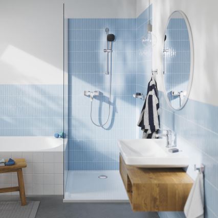 GROHE 1018740000 - Bateria prysznicowa DICE błyszczący chrom