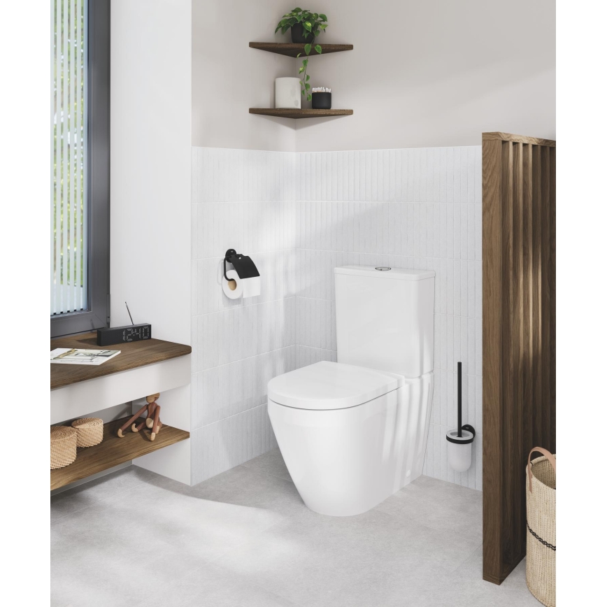 GROHE 102513SH00 - Zestaw WC EURO CERAMIC 67,3 x 37,6 x 79,2 cm ceramika/biała