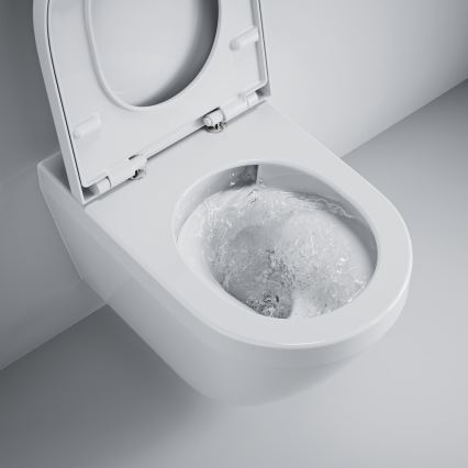 GROHE 102513SH00 - Zestaw WC EURO CERAMIC 67,3 x 37,6 x 79,2 cm ceramika/biała