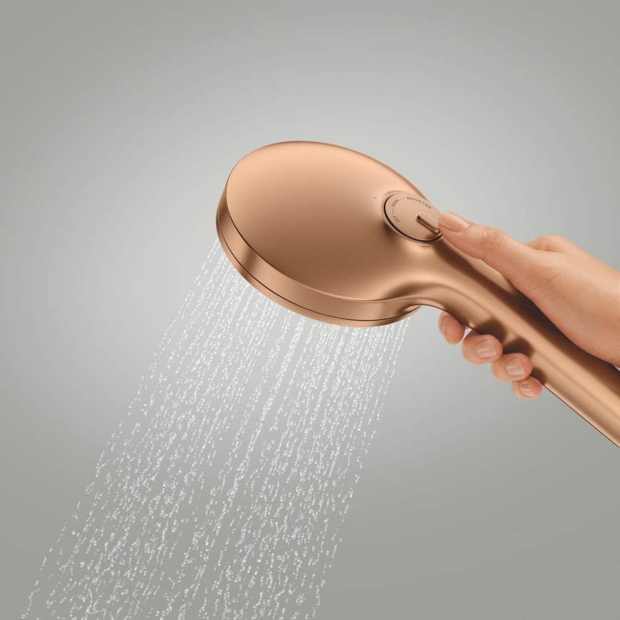 GROHE 134863DL00 - Ręczna słuchawka prysznicowa VITALIO JOY+ 120 mm szczotkowana miedź