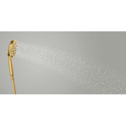 GROHE 134863GN00 - Słuchawka prysznicowa VITALIO JOY+ 120 mm szczotkowane złoto