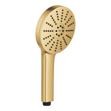 GROHE 134864GN00 - Ręczna słuchawka prysznicowa VITALIO JOY+ 120 mm szczotkowane złoto