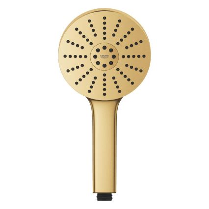 GROHE 134864GN00 - Ręczna słuchawka prysznicowa VITALIO JOY+ 120 mm szczotkowane złoto