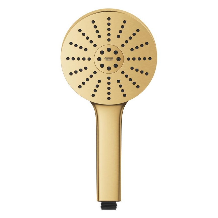 GROHE 134864GN00 - Ręczna słuchawka prysznicowa VITALIO JOY+ 120 mm szczotkowane złoto