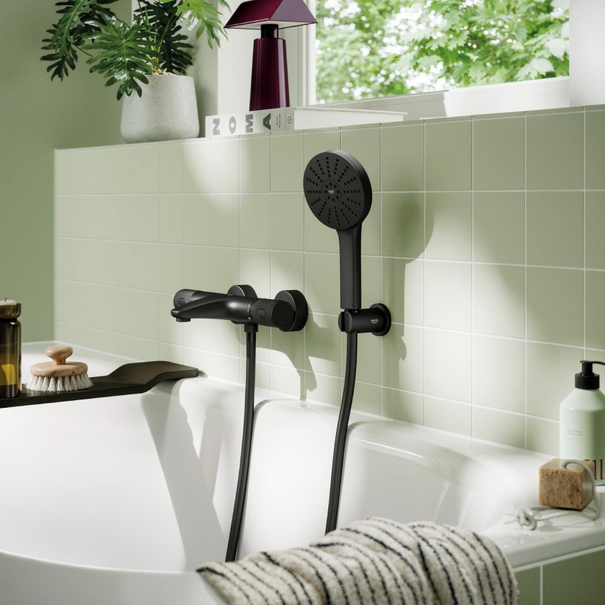GROHE 1348652430 - Zestaw prysznicowy VITALIO JOY+ 120 mm czarny