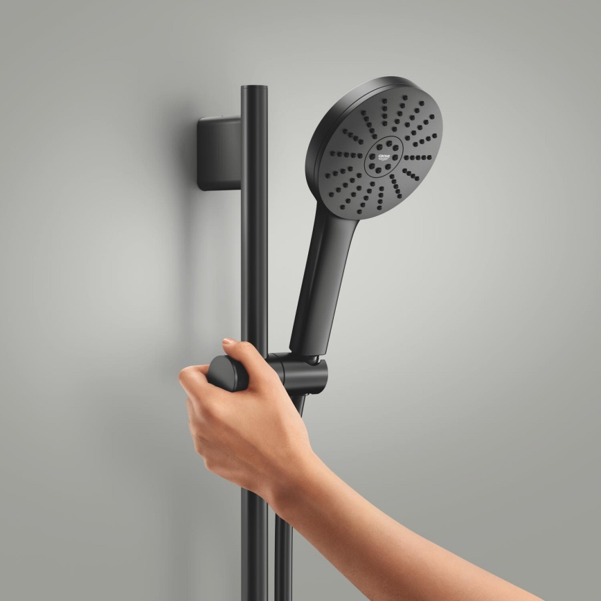 GROHE 1348662430 - Zestaw prysznicowy VITALIO JOY+ 120 mm czarny