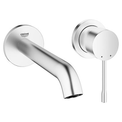 GROHE 19408DC1 - Bateria umywalkowa ESSENCE 183 mm, stal nierdzewna