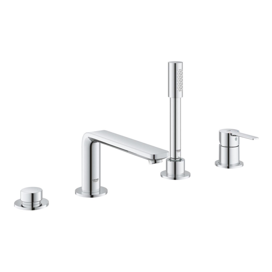 GROHE 19577001 - 4-otworowa bateria wannowa LINEARE, chrom błyszczący