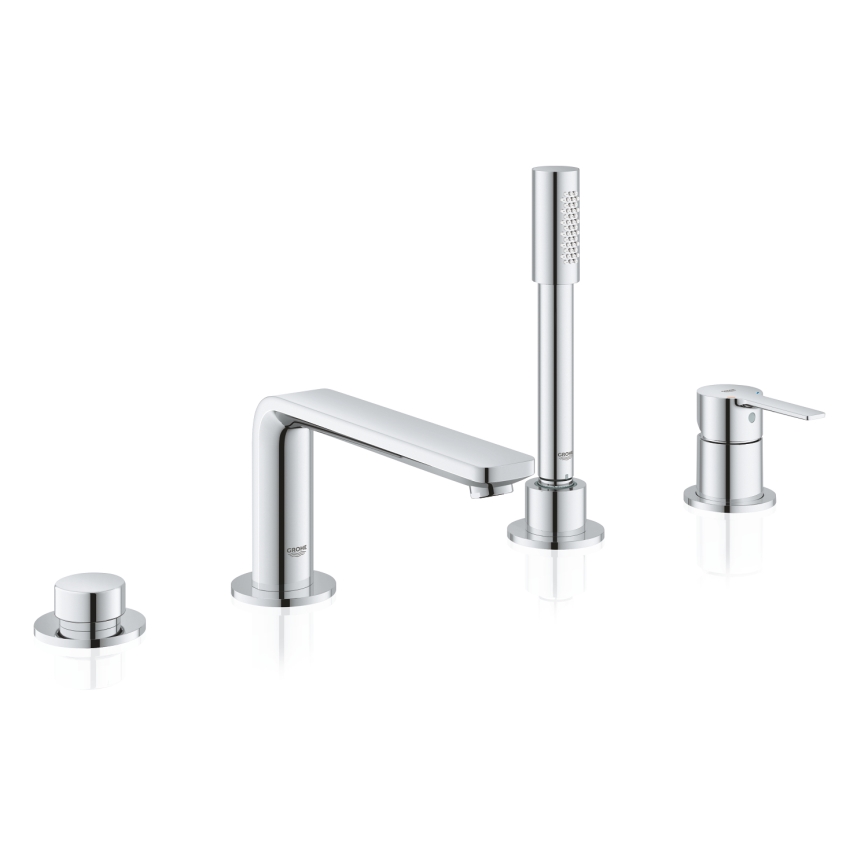 GROHE 19577001 - 4-otworowa bateria wannowa LINEARE, chrom błyszczący