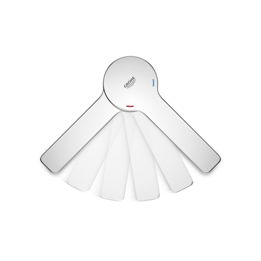 GROHE 19577001 - Czterootworowa bateria wannowa LINEARE, chrom błyszczący