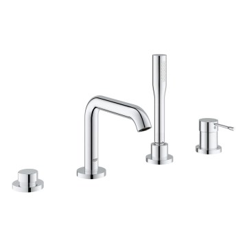 GROHE 19578001 - Czterootworowa bateria wannowa ESSENCE 197 mm, błyszczący chrom