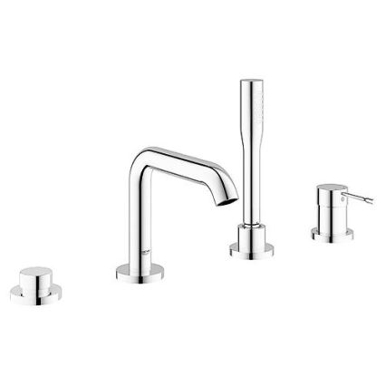 GROHE 19578001 - Czterootworowa bateria wannowa ESSENCE 197 mm, błyszczący chrom