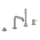 GROHE 19578DC1 - Czterootworowa bateria wannowa ESSENCE, stal nierdzewna
