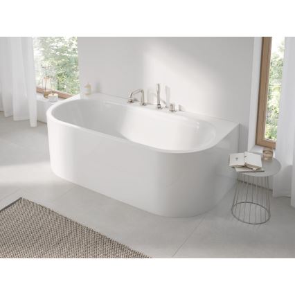 GROHE 19578DC1 - Czterootworowa bateria wannowa ESSENCE, stal nierdzewna