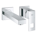 GROHE 19895000 - Bateria umywalkowa dwuotworowa EUROCUBE 171 mm, chrom błyszczący