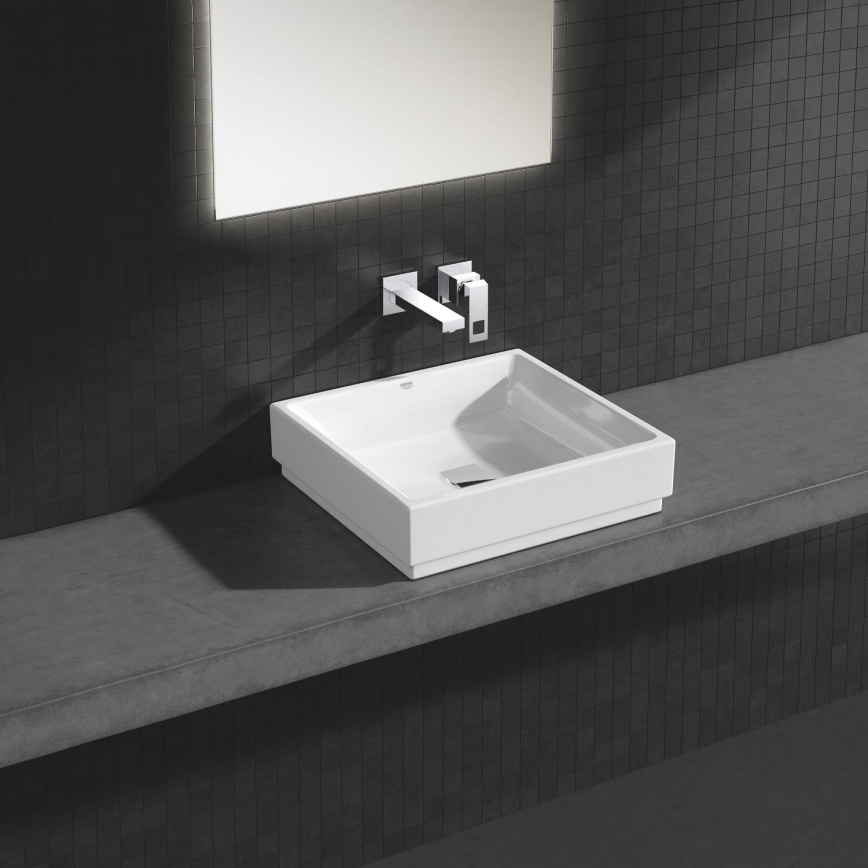 GROHE 19895000 - Bateria umywalkowa dwuotworowa EUROCUBE 171 mm, chrom błyszczący